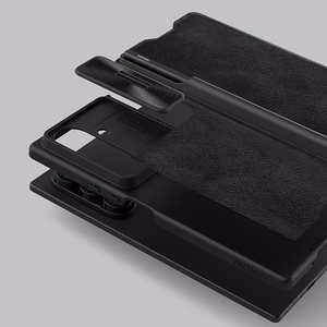 Nillkin Qin Pro Ümbris jaoks Samsung Galaxy Z Fold 7 with S Pen Space - Must