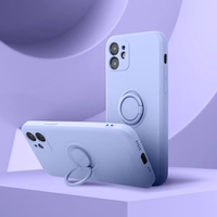 SILICONE RING ümbris jaoks SAMSUNG A17 violet