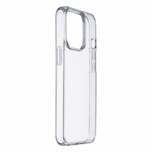 Cellularline Clear Strong ümbris seadmele iPhone 15 Pro Max, antimikroobse kaitsega, läbipaistev