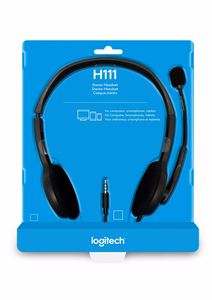 Logitech H111 stereo hallid kõrvaklapid 981-000593