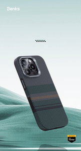 Benks Magnetic Armor Pro Aurora Kevlar 600D Чехол (CC65) для Iphone 16 Pro (Camera Control Button)
