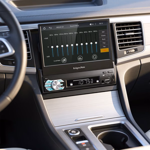 Автомагнитола Kruger&Matz KM2018 с выдвижным 7-дюймовым экраном, CarPlay/Android Auto