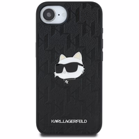 Karl Lagerfeld Monogram Choupette Head Pin iPhone 16e Ümbris - Must