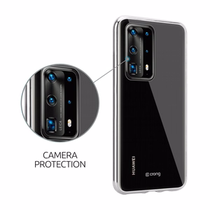 Crong Crystal Slim ümbris seadmele Huawei P40 Pro, läbipaistev