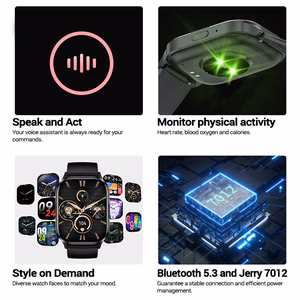 Blavec Smartwatch W-18 Hellia HD AMOLED Voice Call (SWW18-G) hall