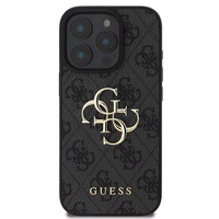 Guess 4G Big Logo Ümbris jaoks iPhone 16 Pro - Must