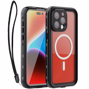 Waterproof case SHELLBOX DOT compatible koos MagSafe jaoks IPHONE 15 Pro Max must