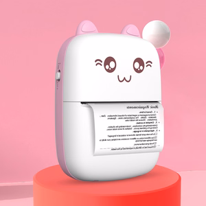 HURC9 Bluetooth Mini Kitty termoprinter rakendusega - roosa