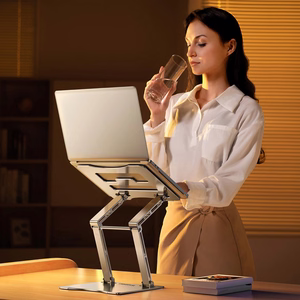 Wozinsky WRS-CPY75DSS Aluminum Laptop and Tablet Alus + Free Smartphone Alus - hõbedane