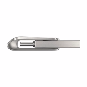 SanDisk Ultra Dual Drive Luxe USB mälupulk 64 GB USB Type-A / USB Type-C 3.2 Gen 1 roostevaba teras