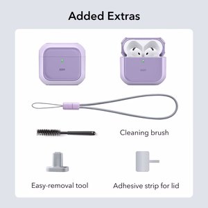 ESR Orbit Halolock MagSafe ümbris jaoks Apple AirPods 4 - lilla