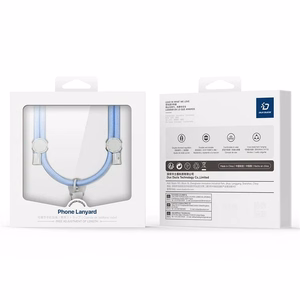 DUX DUCIS Plaz - cross-body phone strap - helesinine