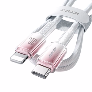Kaabel USB-C Lightning Joyroom S-A42 30W 1.2m biały