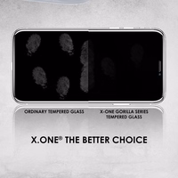 X-ONE Full Cover Extra Strong Matte - jaoks iPhone 15 Pro Karastatud klaas 9H