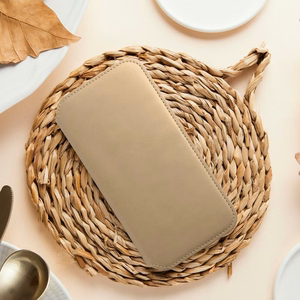 DUAL POCKET Book ümbris jaoks IPHONE 17 Pro Max kuldne