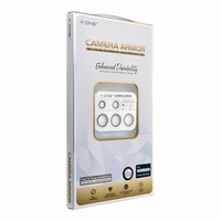 X-ONE Sapphire Camera Armor - jaoks Samsung Galaxy S25 Ultra - hõbedane