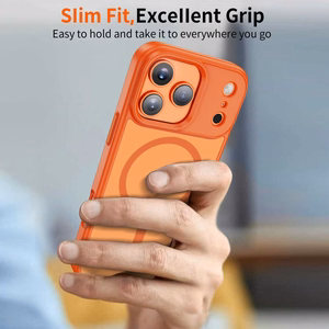 Tech-Protect MagMat MagSafe Ümbris jaoks iPhone 17 Pro Max - oranž