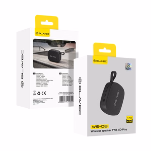 Blavec Kaasaskantav Bluetooth Kõlar TWS WS-06 Go Play - 6W (WS06-B) must
