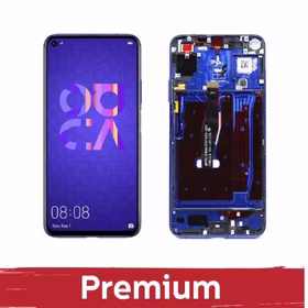 LCD Ekraan Ühildub Huawei Nova 5T / Honor 20 koos Frame / Sapphire Sinine / OEM