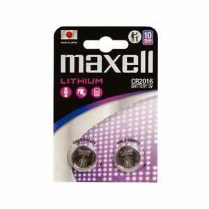 MAXELL liitiumelement LITHIUM CR2016 2 tk. 3V