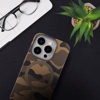 Ümbris jaoks Samsung S25 Forcell F-Protect Levels Dual Layer 4D technology compatible with Magsafe Military Drop-Test desert camo