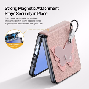 DUX DUCIS чехол LUVY SAMSUNG Z FLIP 7 розовый