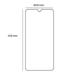 Karastatud klaas 2,5D jaoks Huawei P30 