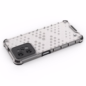 Honeycomb case бронированная крышка с гелевой рамкой Realme C31 прозрачный