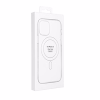 CLEAR MAG ÜMBRIS compatible with MagSafe jaoks SAMSUNG S23 Ultra läbipaistev