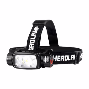 Superfire HE11 headlamp flashlight, 640 lm, 20W, 6 modes, 100m