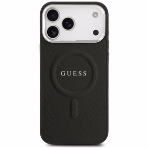Guess Classic Logo MagSafe Ümbris jaoks iPhone 17 Pro Max - Must