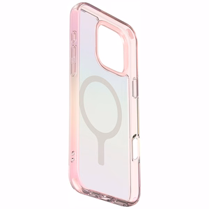 Uniq Iridescia Magclick Charging Ümbris jaoks iPhone 16 Pro Max - Roosa