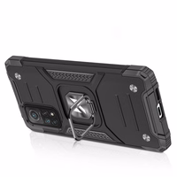 Wozinsky Ring Armor Case Kickstand Tough Rugged Cover for Samsung Galaxy A72 4G sinine