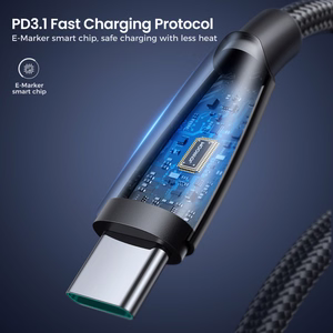 USB kaabel Joyroom SA31-CC5 USB-C to USB-C 240W 1.2m must