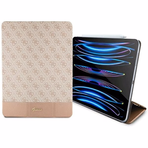 Guess 4G Stripe Allover чехол для iPad Pro 12.9" - розовый