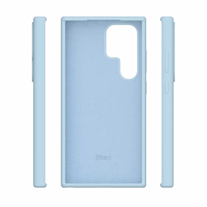 Etteri Silicone чехол Samsung Galaxy S24 Ultra светло-синий