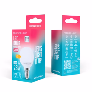 Forever Light LED Bulb E14 G45 2.2W 270lm 4000K class E