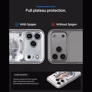 Spigen Ultra Hybrid MagSafe Zero One ümbris iPhone 18 Pro / 17 Pro jaoks, valge