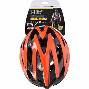 Dunlop reguleeritav MTB jalgrattakiiver, suurus M, 55–58 cm, punane / must
