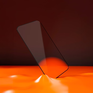 SBS Karastatud klaas D3O with frame jaoks iPhone 16 / iPhone 15