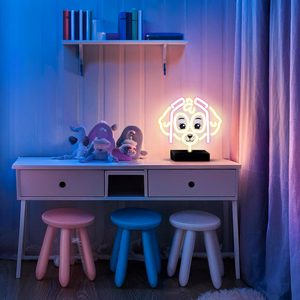 Neon LED on a alus Paw Patrol - Skye OW-120546