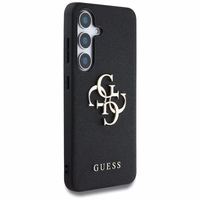 GUESS ümbris jaoks SAMSUNG S25 Plus GUHCS25MPGT4MBK (PU Grained Big 4G and Classic Logo) must