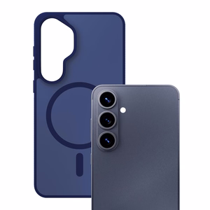 Samsung Galaxy S26+ – 3mk Smoke MagCase sinine telefoniümbris