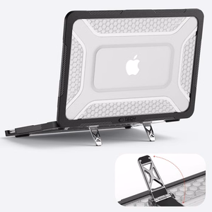 Tech-Protect Kevlar Pro чехол MacBook Neo 13" 2026 - черный и прозрачный