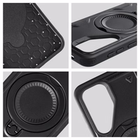 Ümbris FROST ARMOR jaoks SAMSUNG S25 FE must