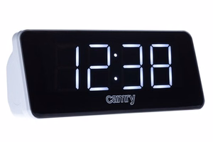 Camry CR 1156 – äratusega kellraadio, valge/must