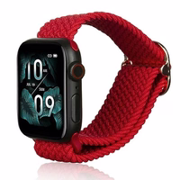 Beline Rihm Apple Watch Textile 42/44/45/49mm punane