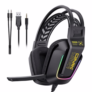 Onikuma X13 mängukõrvaklapid (mustad)