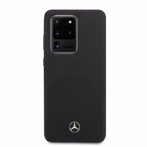 Mercedes MEHCS69SILSB S20 Ultra G988 жёсткий чехол чёрный/чёрный Silicone Line
