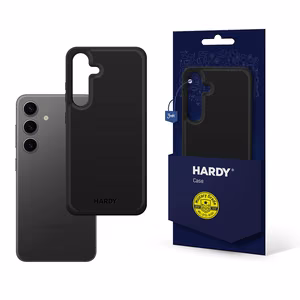 3mk Hardy Android Silky Leather MagCase чехол Samsung Galaxy S24+ - черный
